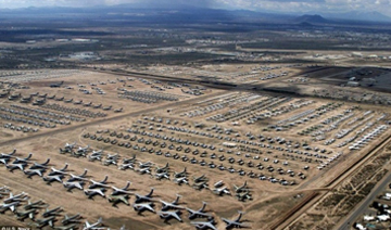 探秘美国沙漠地带飞机“墓地”